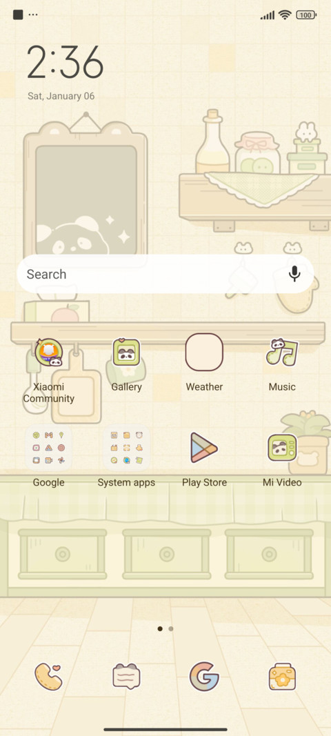 Cream Panda screenshot