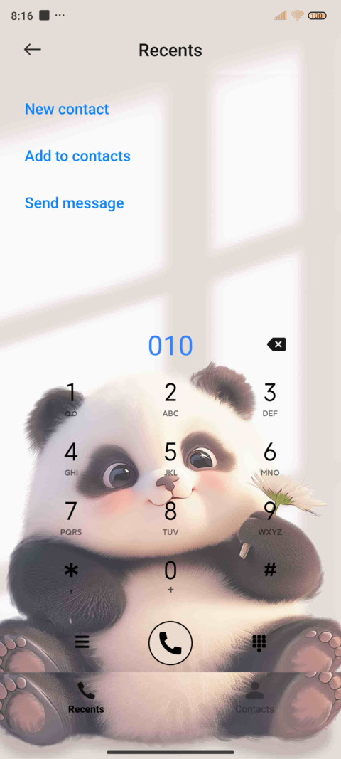 Plush panda screenshot