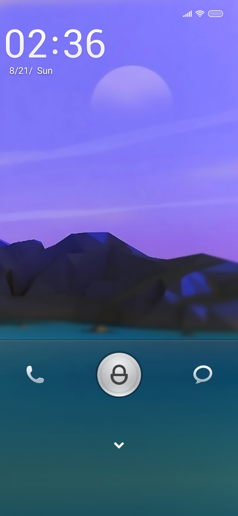 Minimal cool screenshot