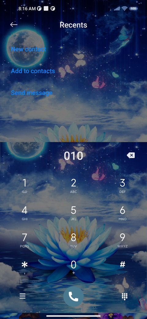 Blue lotus screenshot