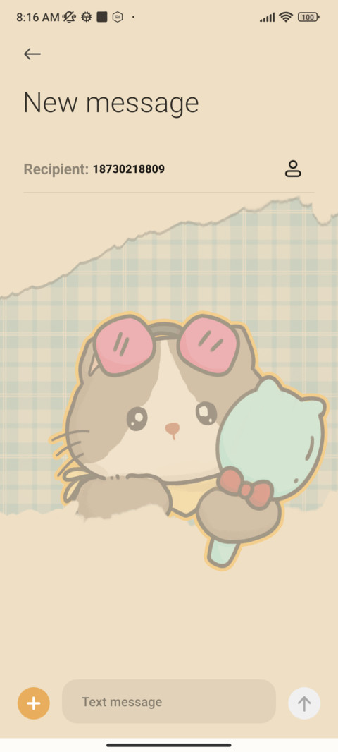 Vintage Glam Cat screenshot