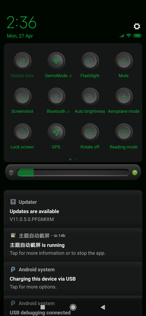 Black Shark2 screenshot