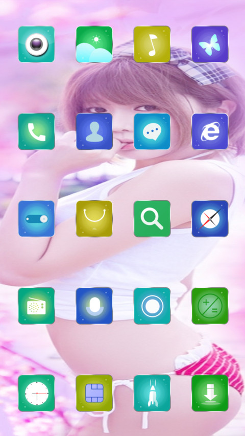  动态  韩国美女 许允美 好评返现 screenshot