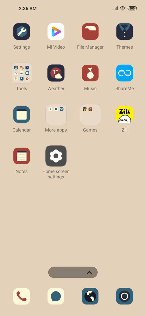 retro morandi screenshot