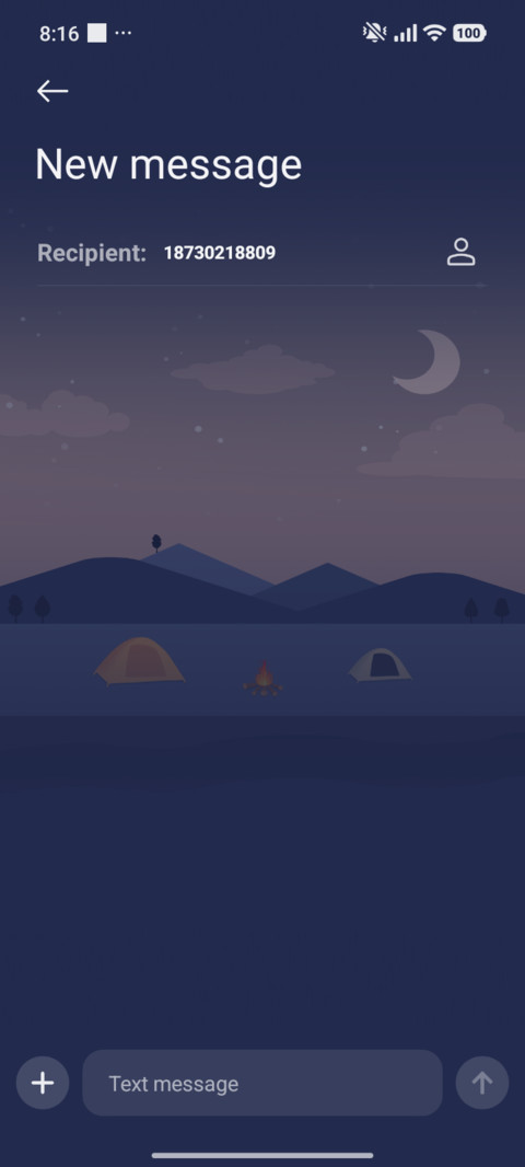 Mountain Dusk Fire screenshot