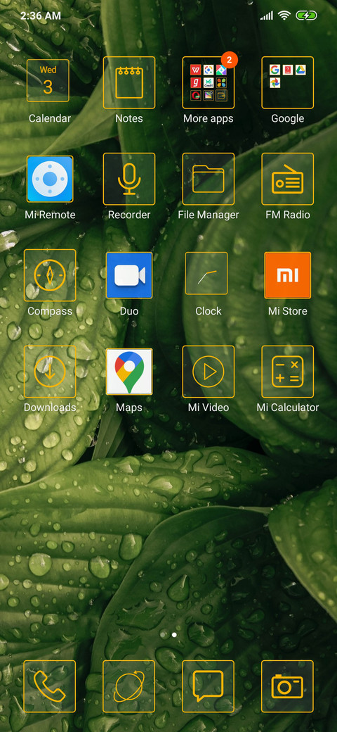 Leaf Drops  Dark _3MDS screenshot