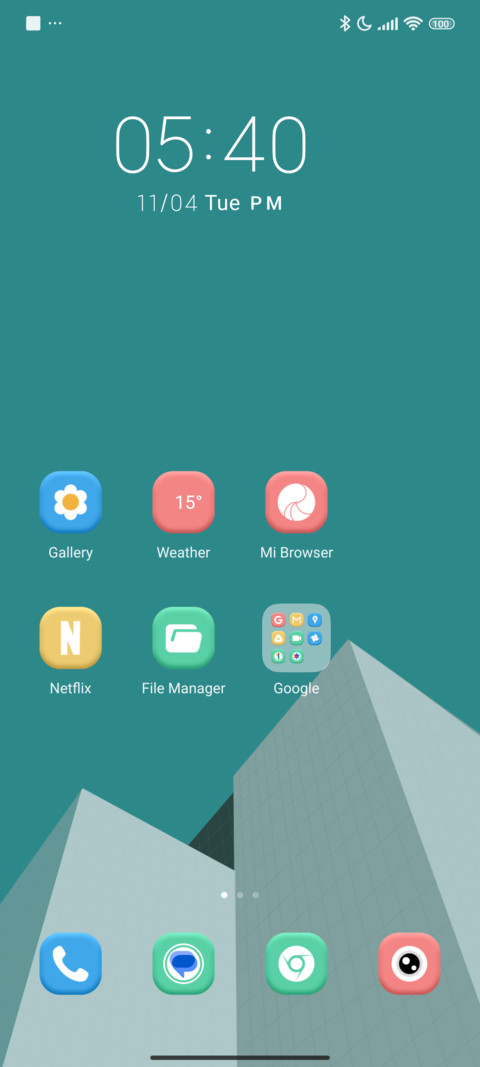 Cyan Realm Blank screenshot