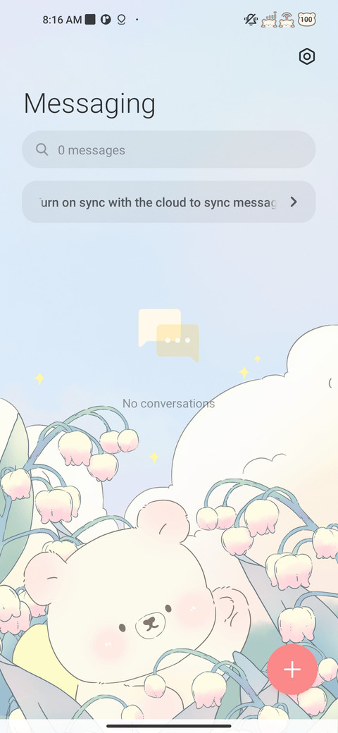 Bear and flower screenshot