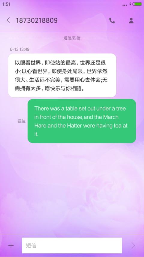 紫玫瑰【3D重力感应蝴蝶+3D动态花瓣+自由桌面+浪漫真情】 screenshot