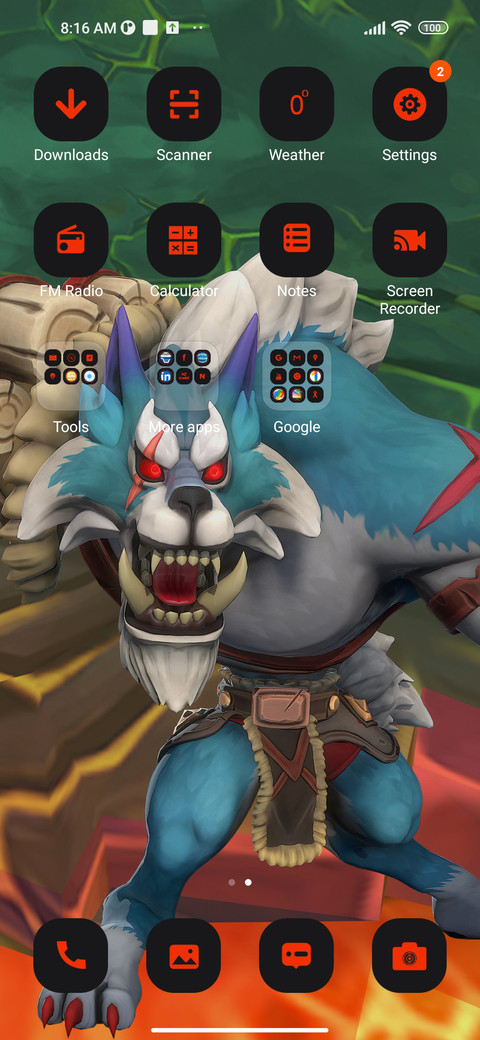 Grim Wolf screenshot