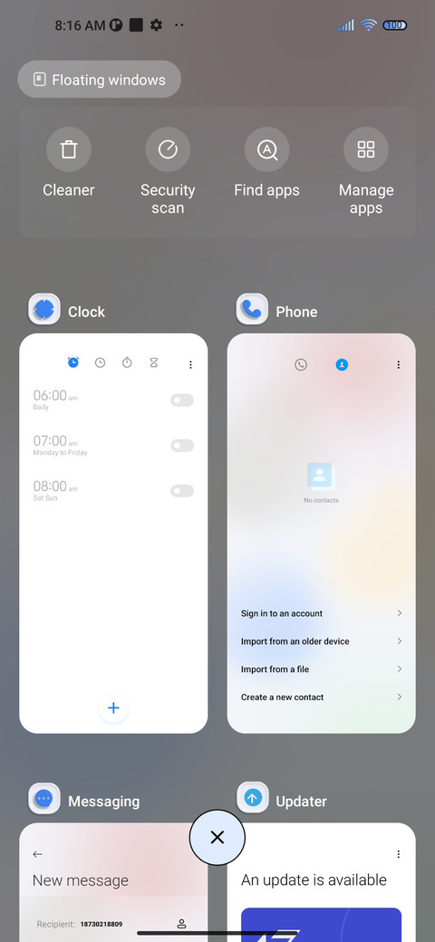Plain white screenshot