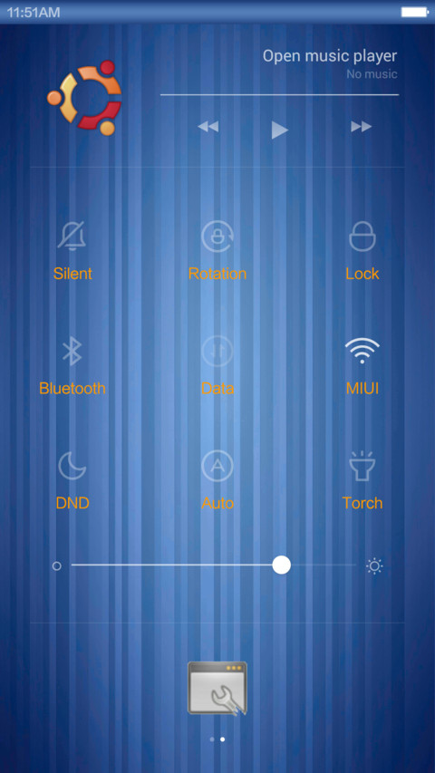 Mibuntu screenshot