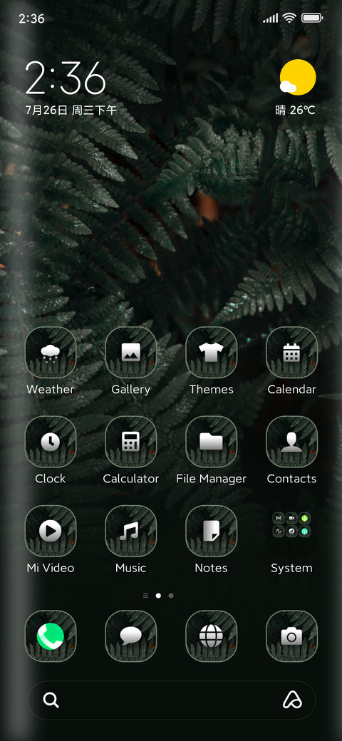 Fern screenshot
