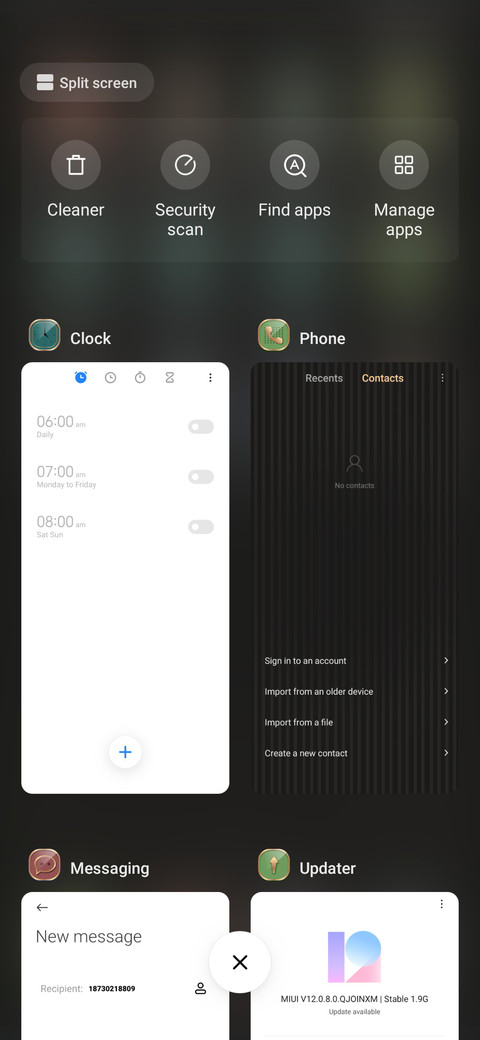 Luxury gold screenshot