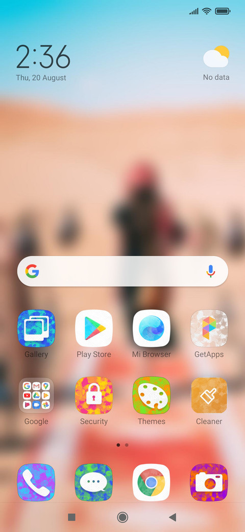 Official MIUI Theme_11 screenshot