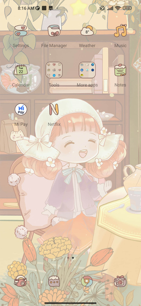 Warm tea party screenshot