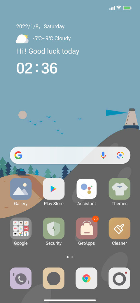 Morandi UI screenshot