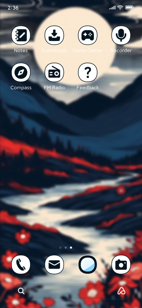 Mountains screenshot