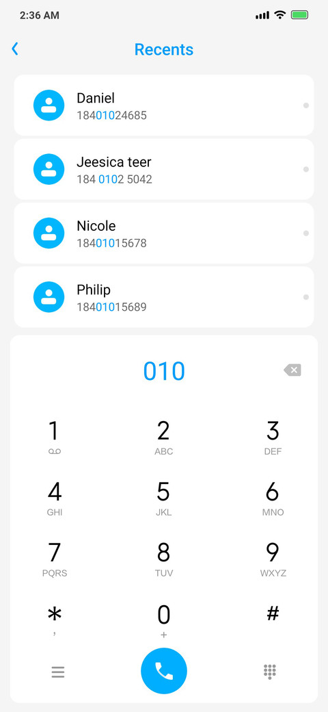 Xui Pro Blue screenshot