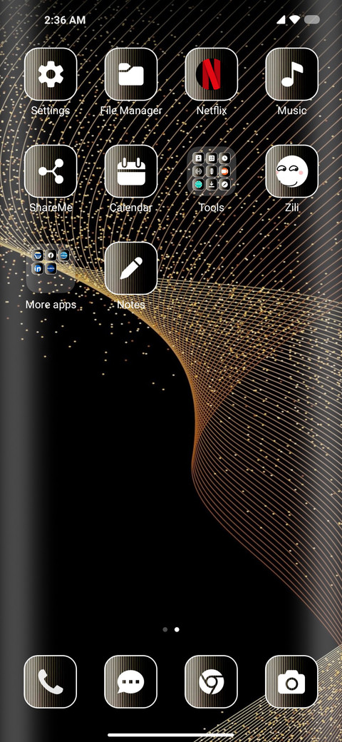Gold Lines screenshot