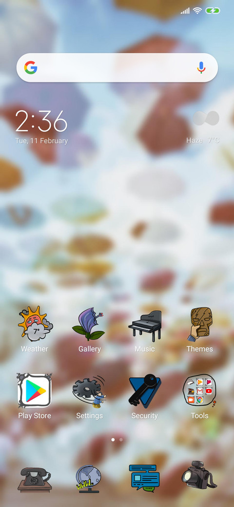 Official MIUI Theme_55 screenshot