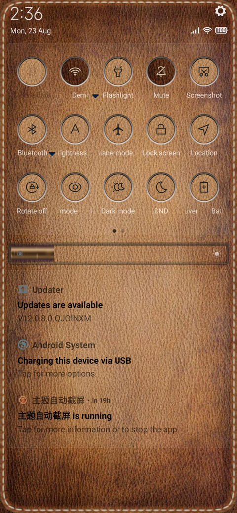 Stitched screenshot