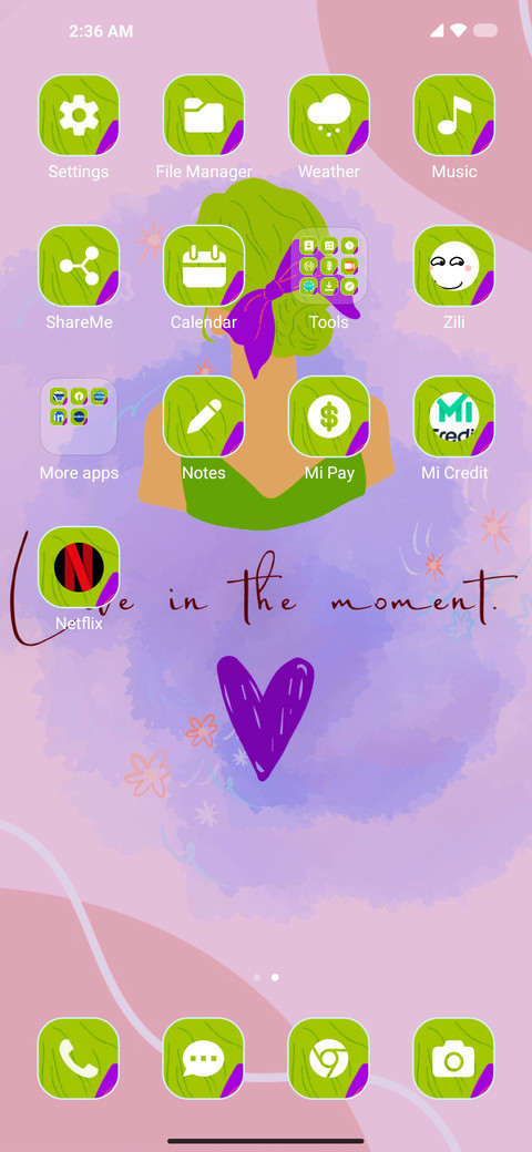 Moment screenshot