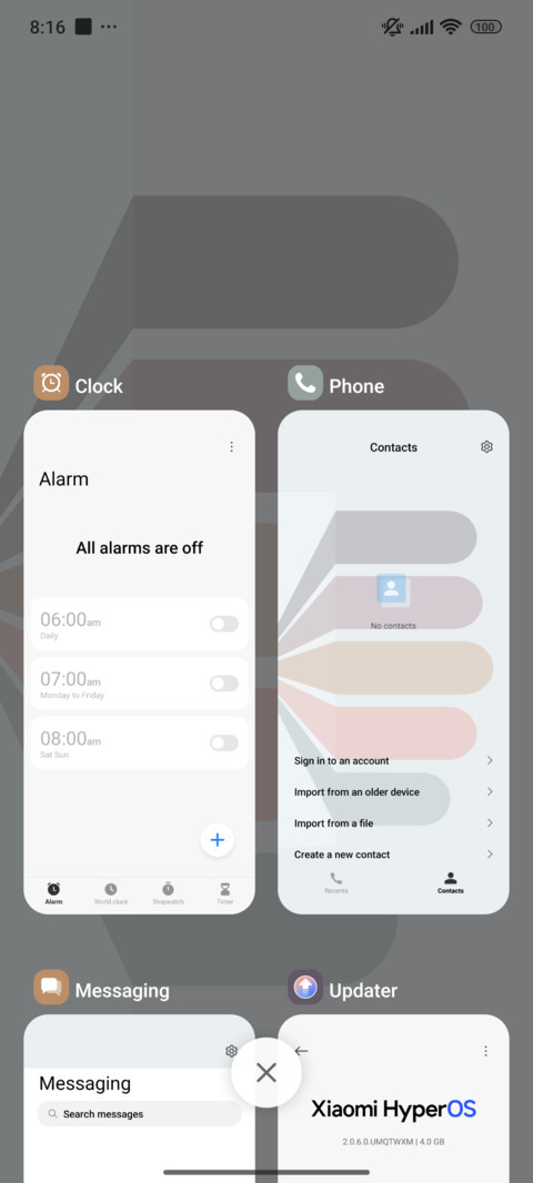 Stripe Color Block screenshot