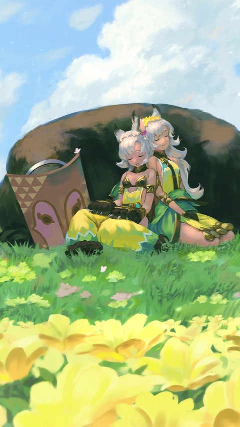 草原上的少女 screenshot
