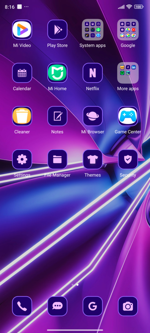 abstract purple screenshot