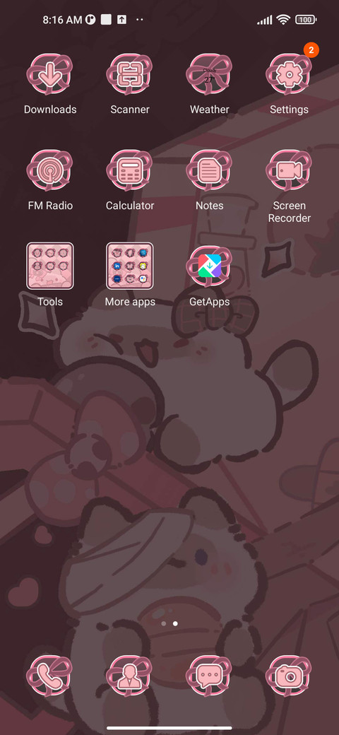 Pink Mine Bobo Cat screenshot