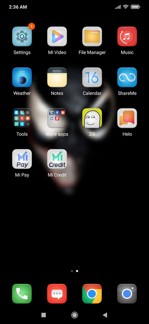 Resolution screenshot