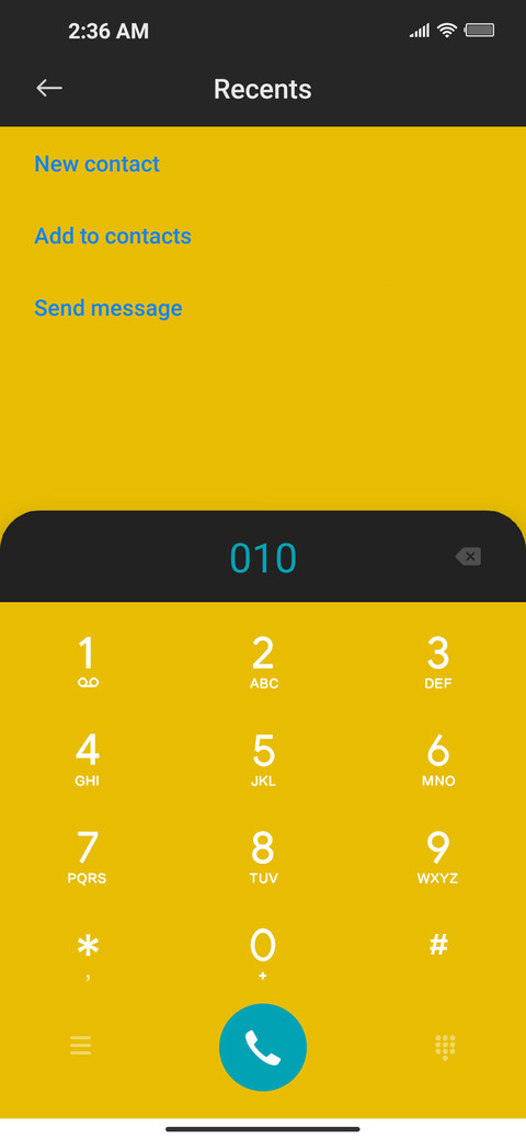 Black and Yellow screenshot