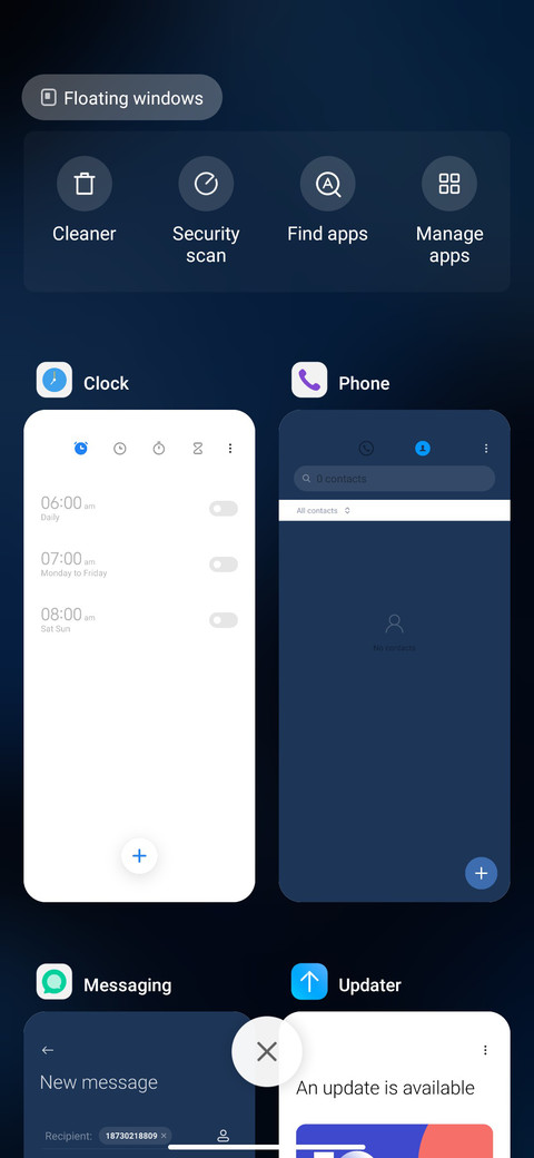 reflection screenshot