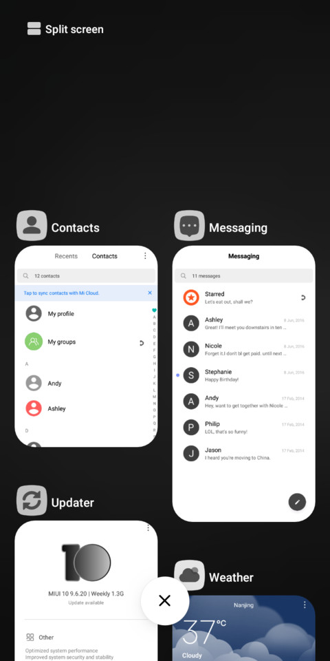 New White v10 screenshot