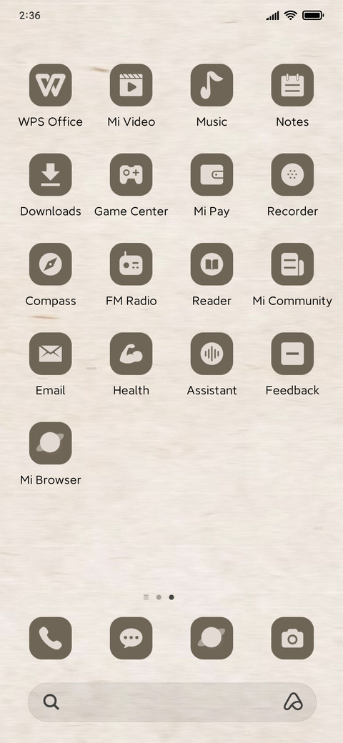 National style screenshot