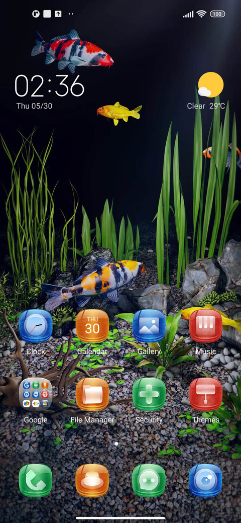 Koi In The Palm screenshot