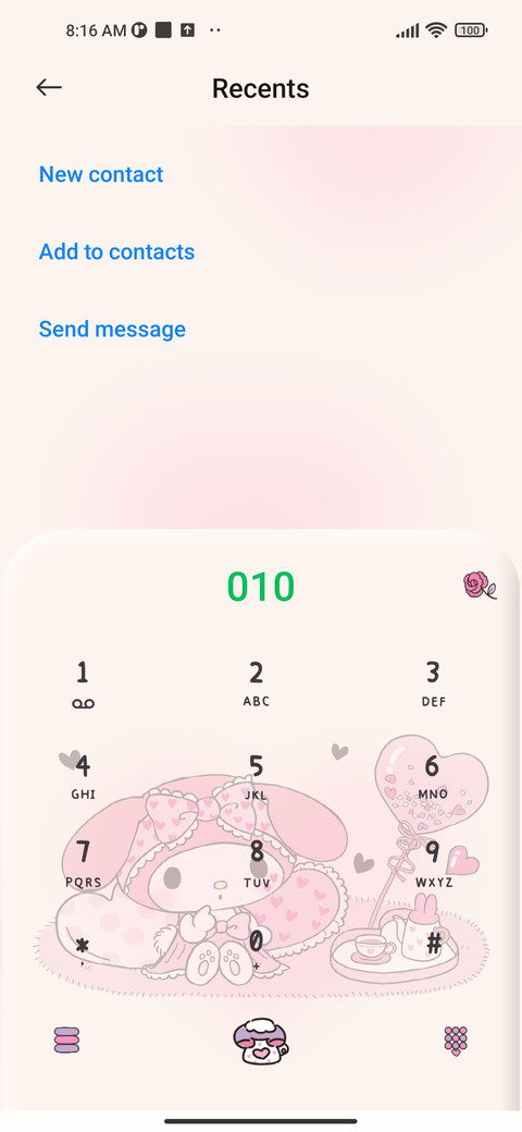 Sanrio party screenshot
