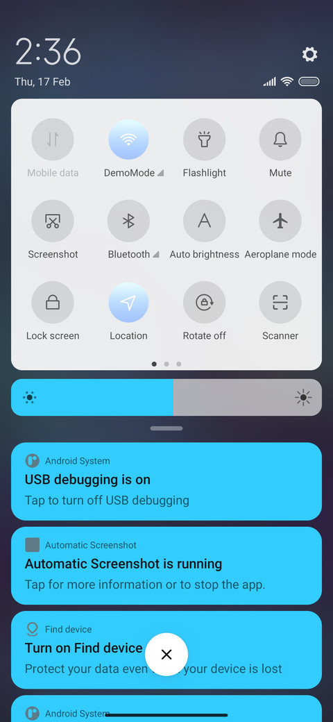 Black Pattern screenshot