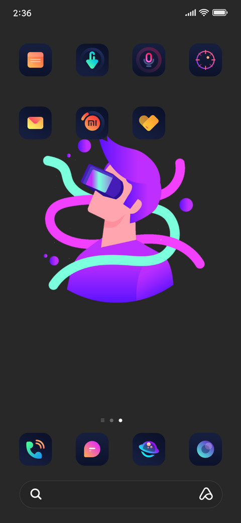 Violet screenshot