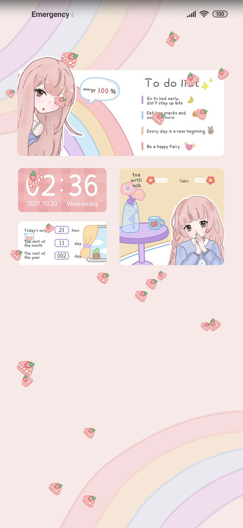 Rainbow girl screenshot