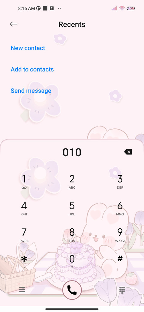 Tulip bunny screenshot