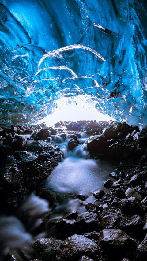 How to get to the blue ice cave 96 screenshot