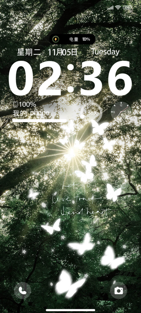 护眼 光之蝶 screenshot