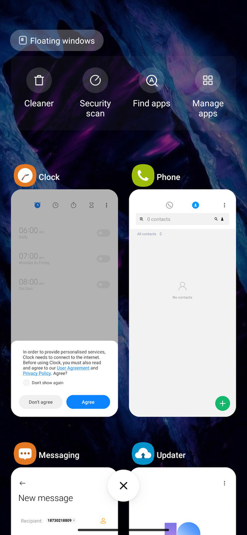 One UI screenshot
