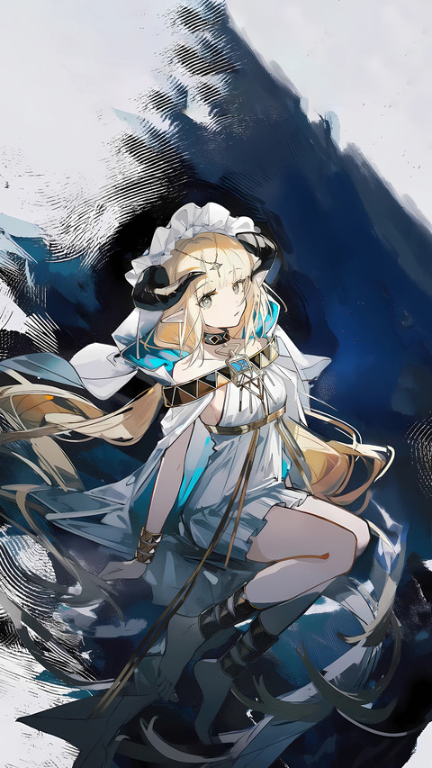 明日方舟夜莺的双角设计 screenshot