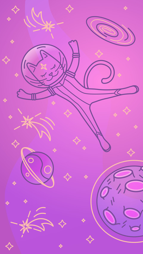 Astronaut illustration-07 screenshot