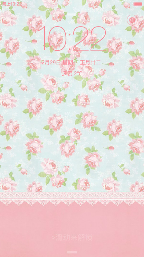 iOS Flower screenshot