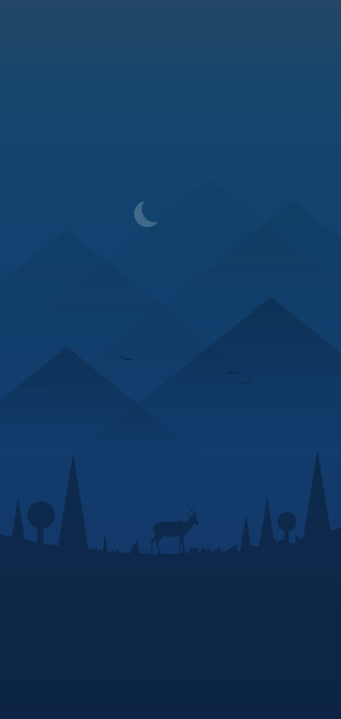 24H壁纸—昼夜山谷 screenshot