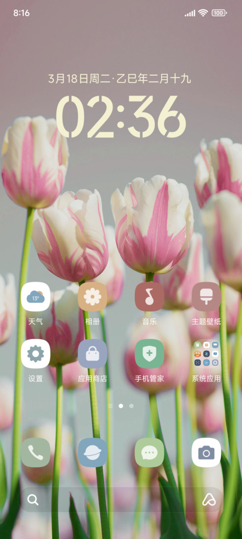 景深粉色郁金香 screenshot